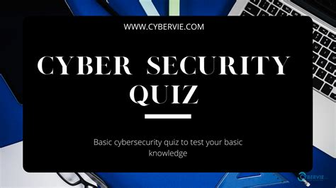 cyber security knowledge test